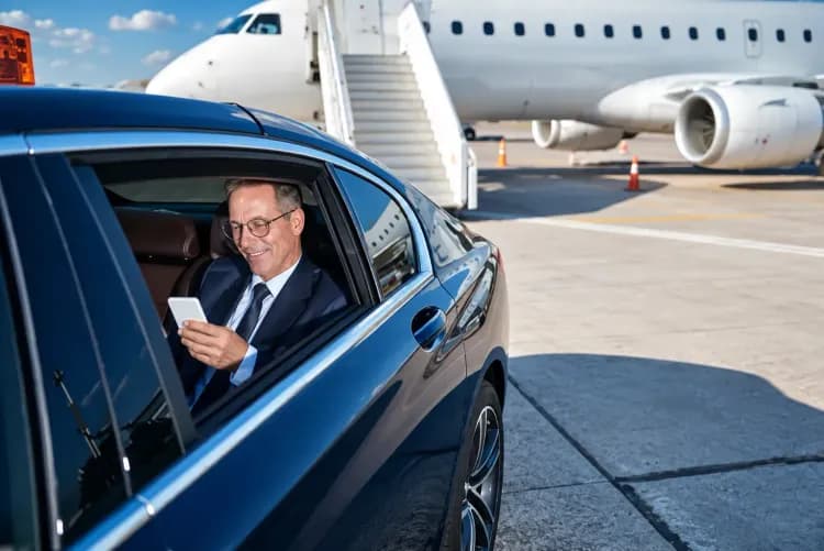 book a ride from airport